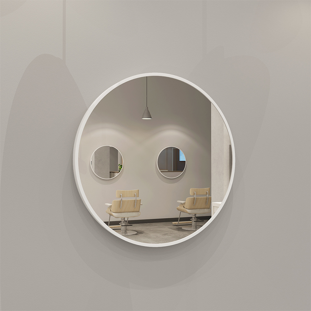 Le miroir rond de Hd de salle de bains a mené le miroir futé de désembuage d'hôtel de miroir d'écran tactile d'éclairage