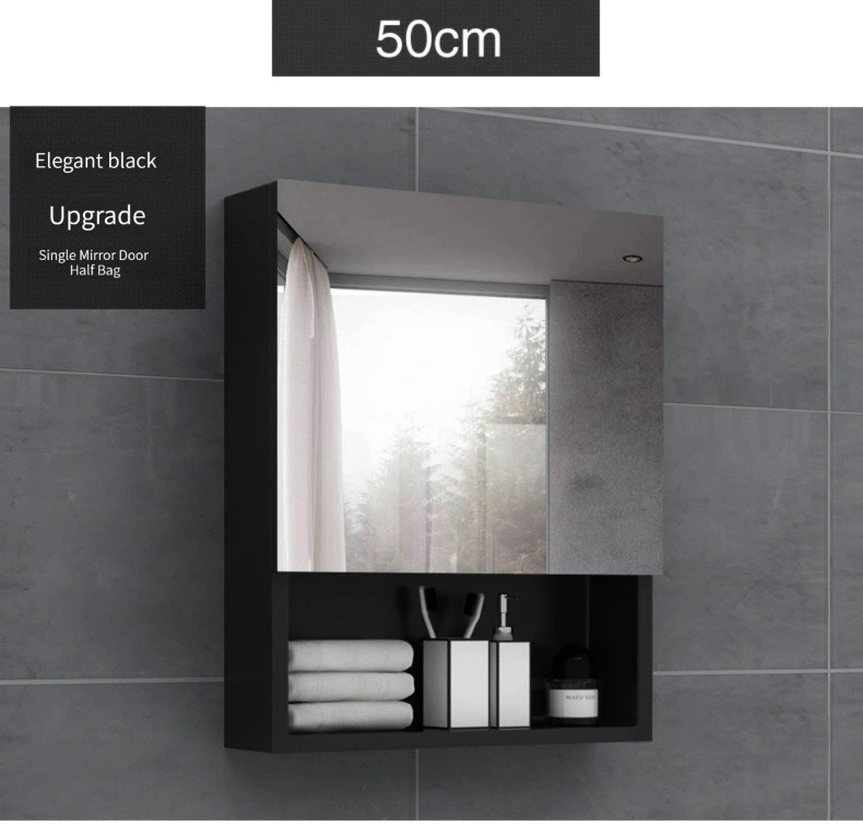 Cabinet de vanité de salle de bains de bassin de couleur de taille adaptée aux besoins du client par miroir futé d'ODM LED