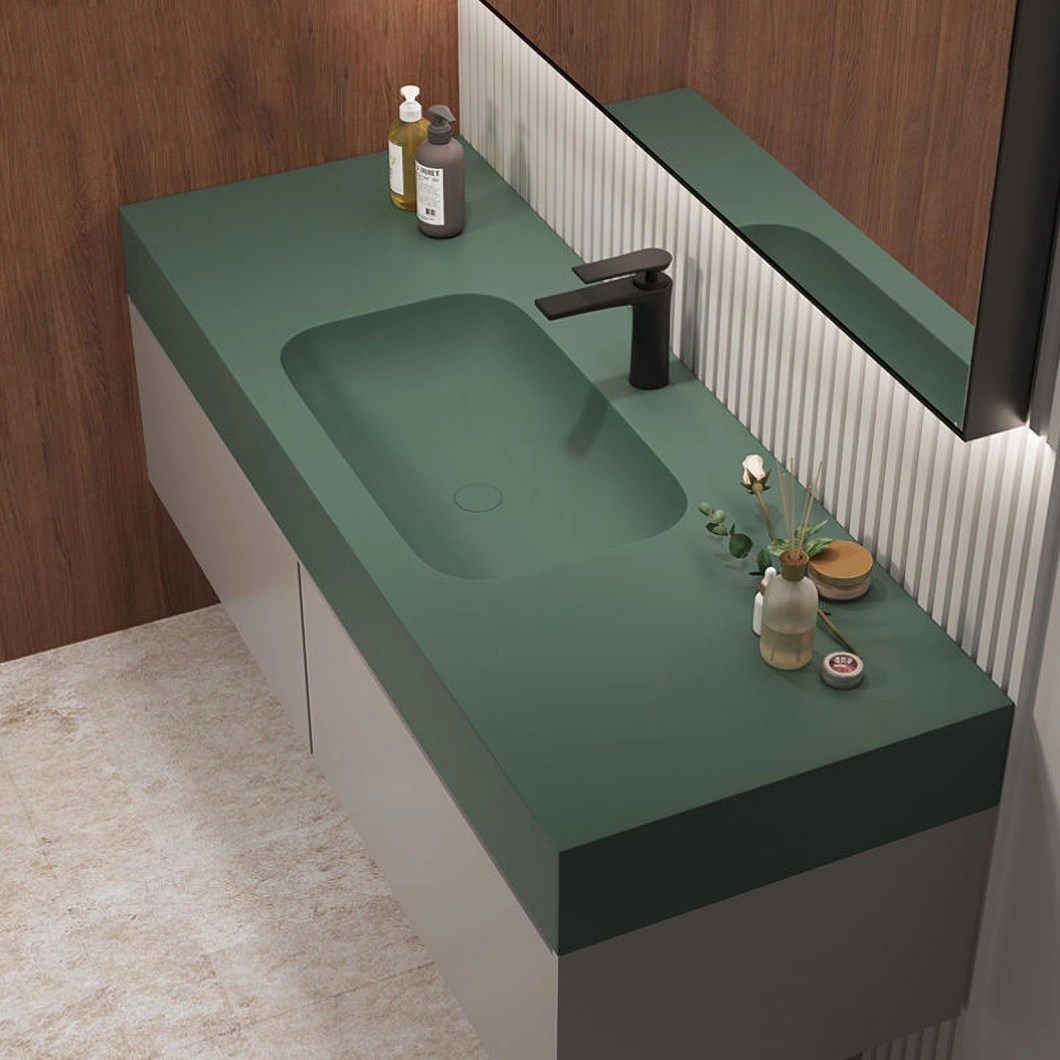 Vente directe d'usine armoire de salle de bain étanche ensemble d'armoire de salle de bain vanité de salle de bain moderne