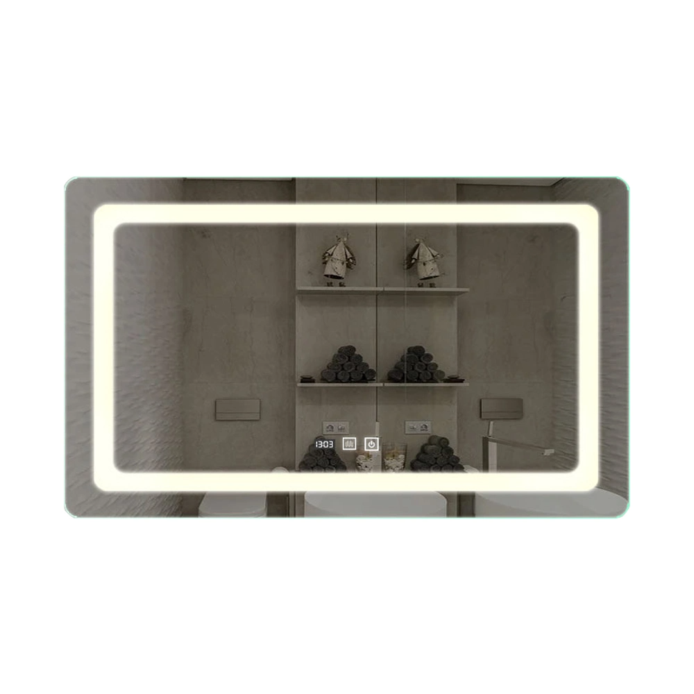 Décoration de la maison miroir mural miroir de salle de bain Bluetooth miroir de maquillage LED miroir intelligent meubles de Salon