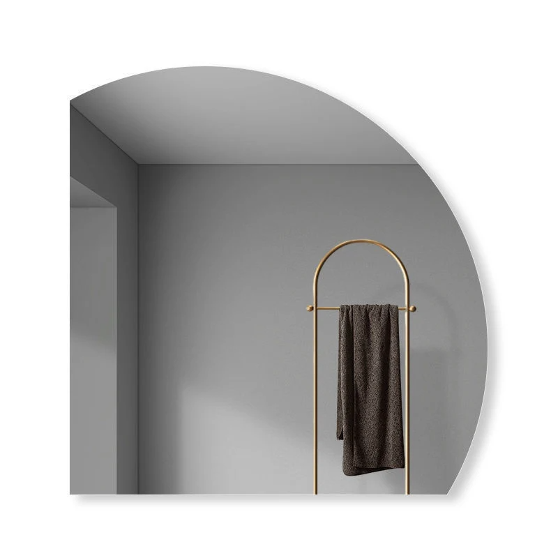Lumières LED de forme irrégulière miroir de salle de bain intelligent toilette toilette mural miroir lumineux Table de maquillage miroir de dressage