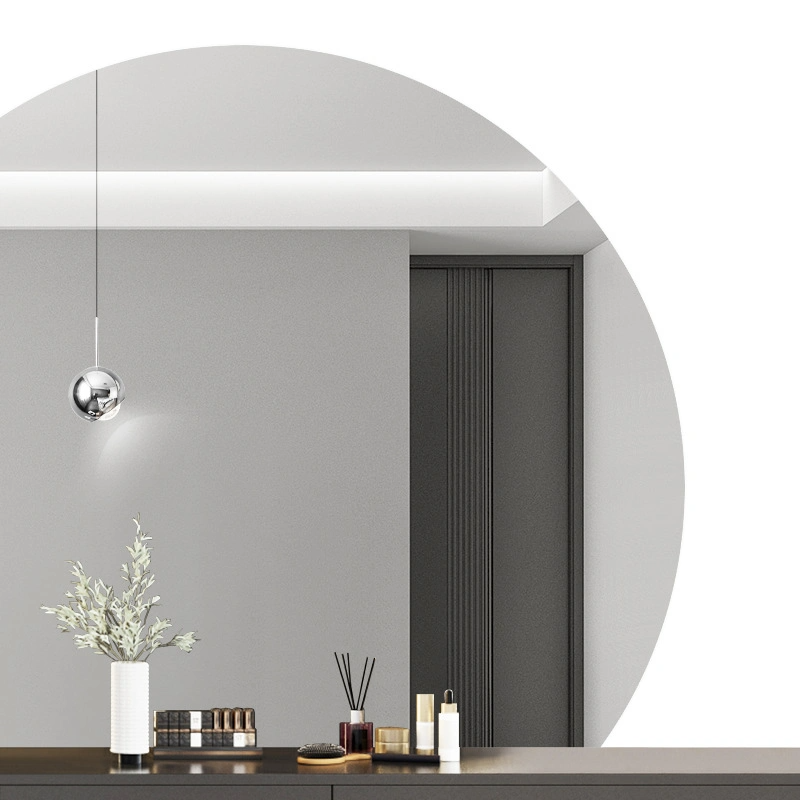 Lumières LED de forme irrégulière miroir de salle de bain intelligent toilette toilette mural miroir lumineux Table de maquillage miroir de dressage