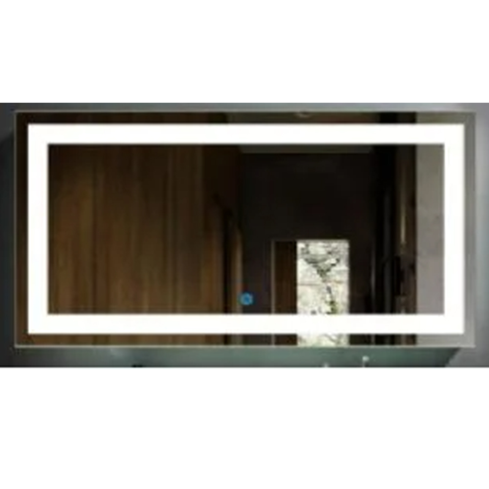 Miroir de maquillage intelligent de mur de vanité de salle de bains de lampe de LED avec la lumière