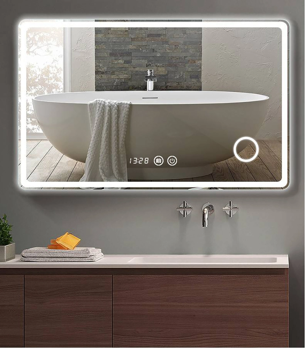 Miroirs de bain de luxe modernes Miroir de salle de bain anti-buée