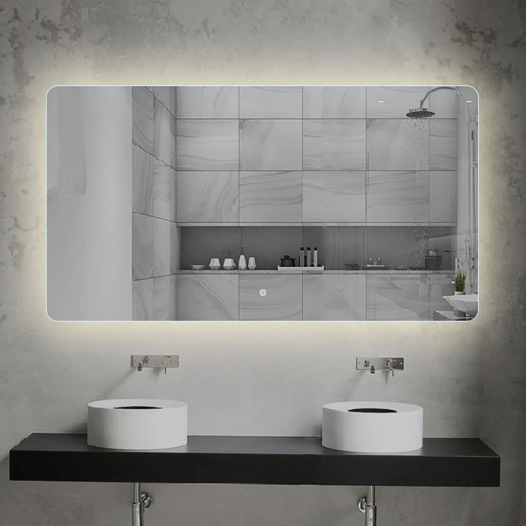 Miroirs de bain de luxe modernes Miroir de salle de bain anti-buée