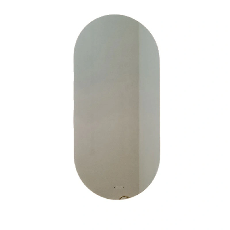 Miroir de salle de bain intelligent Miroir de salle de bain LED mural avec miroir de toilette anti-buée léger